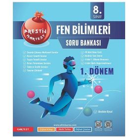 Nartest 8. Sınıf 1. Dönem Prestij Fen Bilimleri Soru Bankası 2023