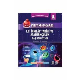 Nartest 8. Sınıf Metaword T.C. İnkılâp Tarihi ve Atatürkçülük Baş Ucu Kitabı