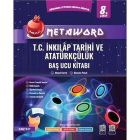 Nartest 8. Sınıf Metaword T.C. İnkılâp Tarihi ve Atatürkçülük Baş Ucu Kitabı