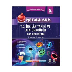 Nartest 8. Sınıf Metaword T.C. İnkılâp Tarihi ve Atatürkçülük Baş Ucu Kitabı