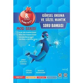 Nartest 8. Sınıf Mod Görsel Okuma ve Sözel Mantık Soru Bankası