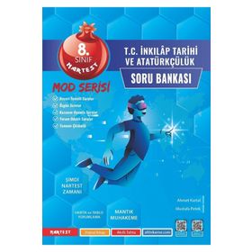 Nartest 8. Sınıf Mod T.C. İnkılap Tarihi ve Atatürkçülük Soru Bankası