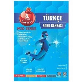 Nartest 8.Sınıf Mod Türkçe Soru Bankası