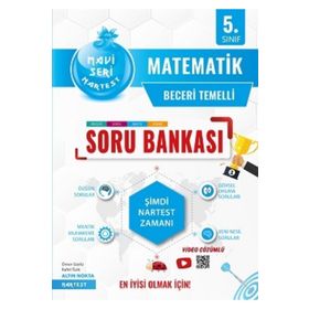 Nartest Yayınevi 5. Sınıf Mavi Matematik Soru Bankası