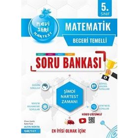 Nartest Yayınevi 5. Sınıf Mavi Matematik Soru Bankası