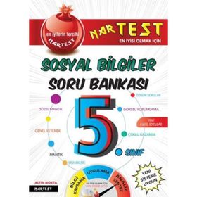 Nartest Yayınevi 5. Sınıf Süper Zeka Sosyal Bilgiler Soru Bankası