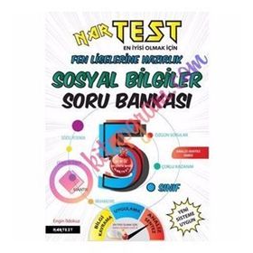 Nartest Yayınevi 5. Sınıf Süper Zeka Sosyal Bilgiler Soru Bankası