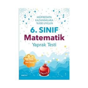Nartest Yayınevi 6. Sınıf Matematik Yaprak Testi