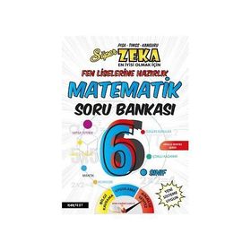 Nartest Yayınevi 6. Sınıf Süper Zeka Matematik Soru Bankası