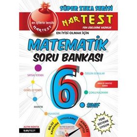 Nartest Yayınevi 6. Sınıf Süper Zeka Matematik Soru Bankası