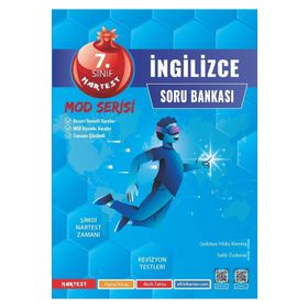 Nartest Yayınevi - 7. Sınıf Yeni Nesil İngilizce Mod Soru Bankası