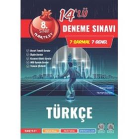 Nartest Yayınevi - 8. Sınıf Mod Türkçe 14 Deneme Sınavı