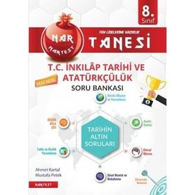 Nartest Yayınevi 8. Sınıf Süper Zeka T.C. İnkılap Tarihi Soru Bankası