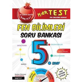 Nartest Yayınları 5. Sınıf Fen Bilimleri Soru Bankası Fen Liselerine Hazırlık