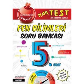 Nartest Yayınları 5. Sınıf Fen Bilimleri Soru Bankası Fen Liselerine Hazırlık