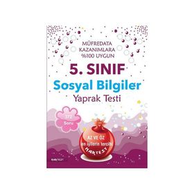 Nartest Yayınları 5.Sınıf Sosyal Bilgiler Yaprak Test