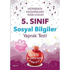 Nartest Yayınları 5.Sınıf Sosyal Bilgiler Yaprak Test