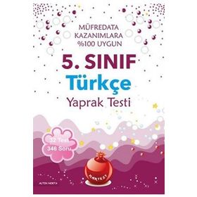 Nartest Yayınları 5.Sınıf Türkçe Yaprak Test