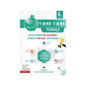 Nartest Yayınları 6. Sınıf Yeşil Tane Tane Türkçe Soru Bankası