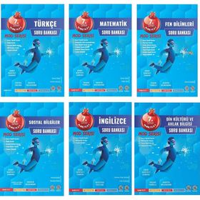 Nartest Yayınları - 7. Sınıf Mod Serisi Soru Bankası Seti 6 Kitap
