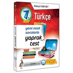 Nartest Yayınları 7.Sınıf Türkçe Yaprak Test