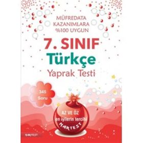 Nartest Yayınları 7.Sınıf Türkçe Yaprak Test