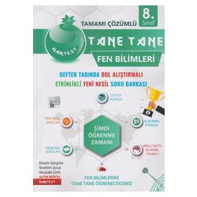 Nartest Yayınları 8. Sınıf Fen Bilimleri Tane Tane Soru Bankası