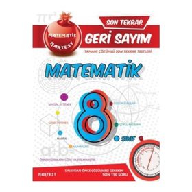 Nartest Yayınları 8. Sınıf Matematik Nar Tanesi Nartest 14 Deneme Sınavı