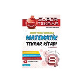 Nartest Yayınları 8. Sınıf Matematik Nar Tanesi Nartest 14 Deneme Sınavı