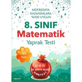 Nartest Yayınları 8. Sınıf Matematik Yaprak Testi