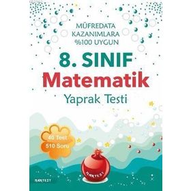 Nartest Yayınları 8. Sınıf Matematik Yaprak Testi