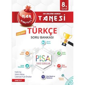 Nartest Yayınları 8. Sınıf Nar Tanesi Türkçe Altın Sorular