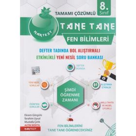 Nartest Yayınları 8. Sınıf Tane Tane Fen Bilimleri
