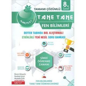 Nartest Yayınları 8. Sınıf Tane Tane Fen Bilimleri