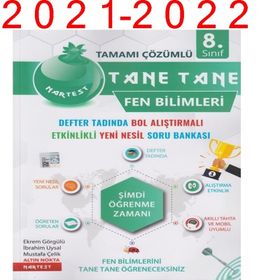 Nartest Yayınları 8. Sınıf Tane Tane Fen Bilimleri