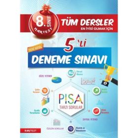 Nartest Yayınları 8. Sınıf Tüm Dersler 5'li Deneme Sınavı
