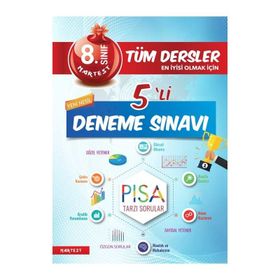 Nartest Yayınları 8. Sınıf Tüm Dersler 5'li Deneme Sınavı