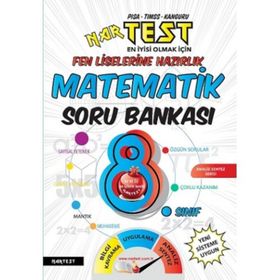 Nartest Yayınları 8. Sınıf Türkçe Matematik Fen İnkılap Fen Liselerine Hazırlık Soru Bankası Seti