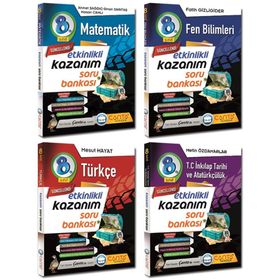 Nartest Yayınları 8. Sınıf Türkçe Matematik Fen İnkılap Fen Liselerine Hazırlık Soru Bankası Seti