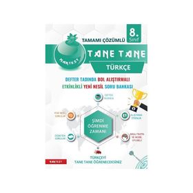 Nartest Yayınları 8. Sınıf Türkçe Tane Tane Soru Bankası