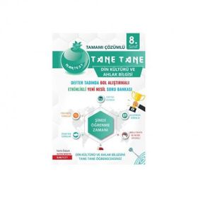 Nartest Yayınları 8.Sınıf Yeşil Defter Tadında Tane Tane Din Kültürü ve Ahlak Bilgisi