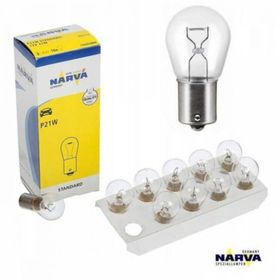 Narva 17635 12V 93 P21W Tek Duy 10 Adet Stop Sinyal Ampulü