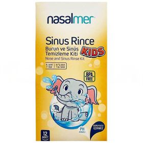 Nasalmer 12'li Sinus Rince Kit Kids