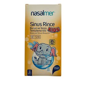 Nasalmer 12'li Sinus Rince Kit Kids
