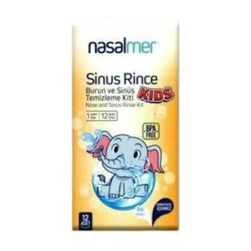 Nasalmer 12'li Sinus Rince Kit Kids