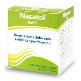 Nasatol Yedek Paketler 20 Adet Pediatrik Refill Pediatrik