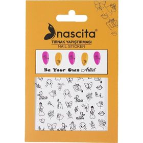 Nascita 0002 Tırnak Sticker Yapıştırması