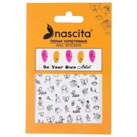 Nascita 0002 Tırnak Sticker Yapıştırması