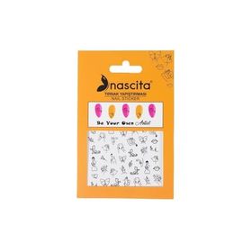 Nascita 0002 Tırnak Sticker Yapıştırması