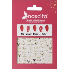 Nascita 0007 Tırnak Sticker Yapıştırması